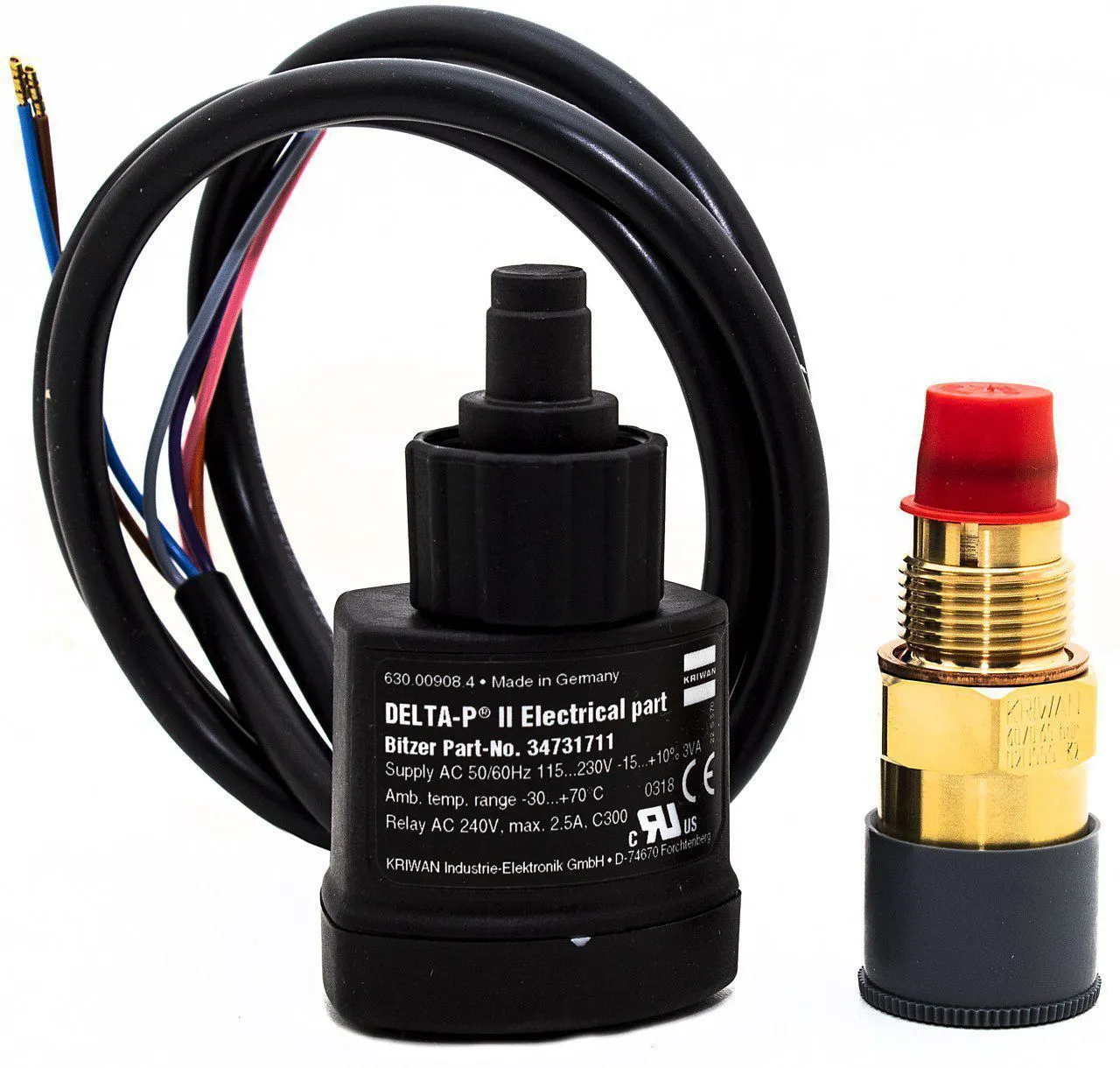 Pressostato Diferencial Oleo Delta P-II